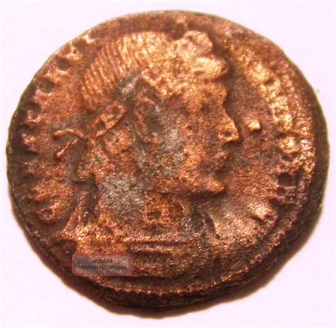 ancient roman coin bronze constantius ii