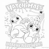 Hatchimals sketch template