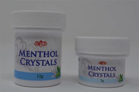 menthol crystals  pharmaceuticals