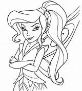 Coloring Vidia Fairy Disney Pixie Drawings Color Netart Designlooter 669px 81kb sketch template