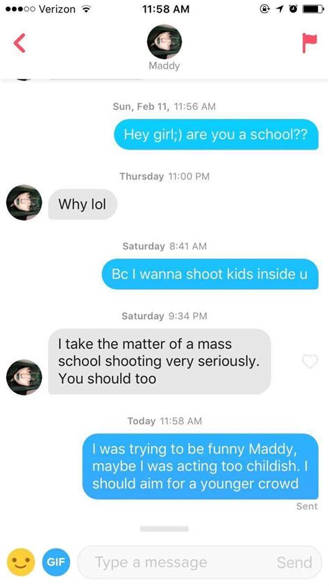 School Shooter Pickup Lines Pickup Lines Know Your Meme