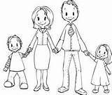 Family Drawing Coloring Pages Drawings Puppets Families Colouring God Simple Made Sketches Getdrawings Children Bible School sketch template