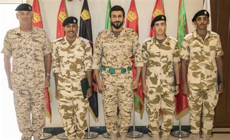 Royal Guard Commander Receives Officer Candidates