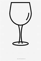 Glass Wine Drawing Coloring Stemware Transparent Nicepng sketch template