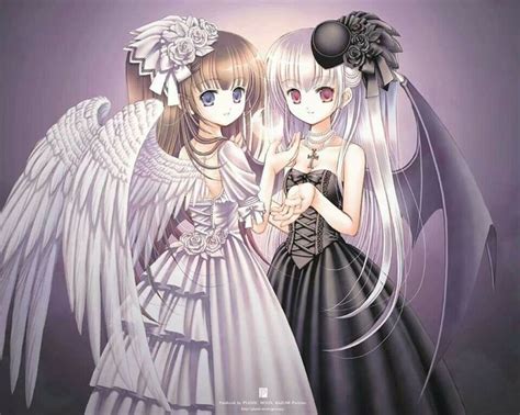 angel and demon best friends anime 3 pinterest friends best friends and angels and demons