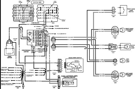 cab wiring diagram   chevy  ton