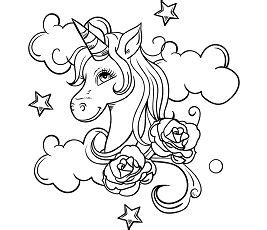 unicorn coloring pages  printable coloring pages  coloringonly