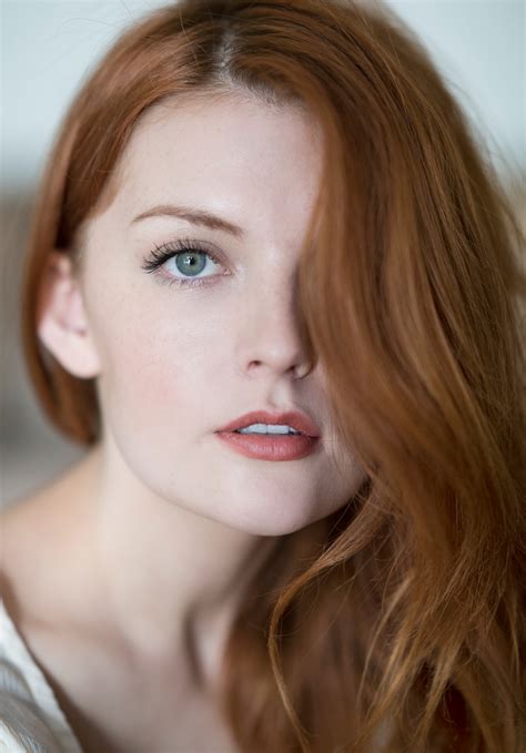wallpaper elyse dufour women actress redhead blue eyes face