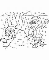 Winter Coloring Children Topcoloringpages Pages sketch template