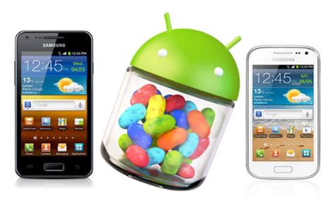 android 4 1 jelly bean samsung galaxy s3 s2 s advance