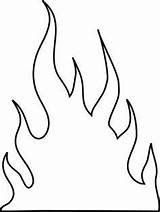 Flame Outline Fire Flames Coloring Clipart Drawing Pages Printable Outlines Clip Vector Line Cliparts Print Candle Clker Transparent Library Draw sketch template