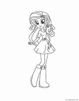 Equestria Coloring Girls Pages Rarity Coloring4free Pony Little Related Posts sketch template
