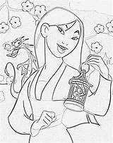 Mulan Desenhos Colorir Cricket Princess Shang Xcolorings Coloriages Comments sketch template