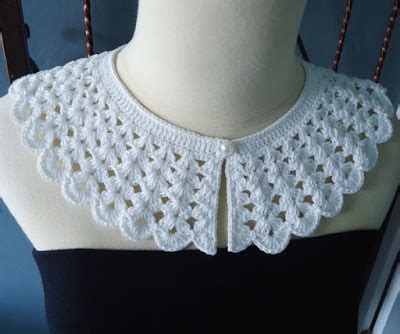 simple collar crochet pattern funcolor craft