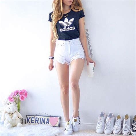 Adidas Clothes Fashion Girls Hair Image 3540805 By