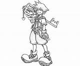 Sora Hearts Kingdom Characters Coloring Pages Searches Recent Kairi sketch template