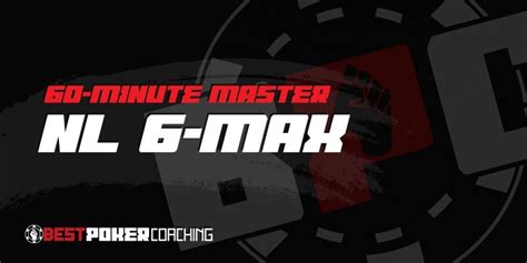 minute master nl  max part  hud stats preflop adjustments  poker coaching