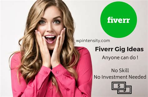 fiverr gigs   money   skill  investment