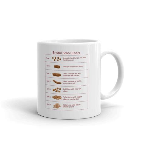 mugs kitchen dining bristol stool chart coffee   poop emoji funny nurse health care