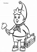 Coloring Noddy Pages Toyland Drawing Hellokids Oui Friends Clipart Popular sketch template