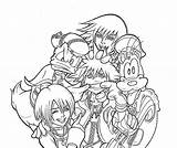 Coloring Pages Kingdom Hearts Roxas Printable Para Getdrawings Getcolorings Team Choose Board Color sketch template