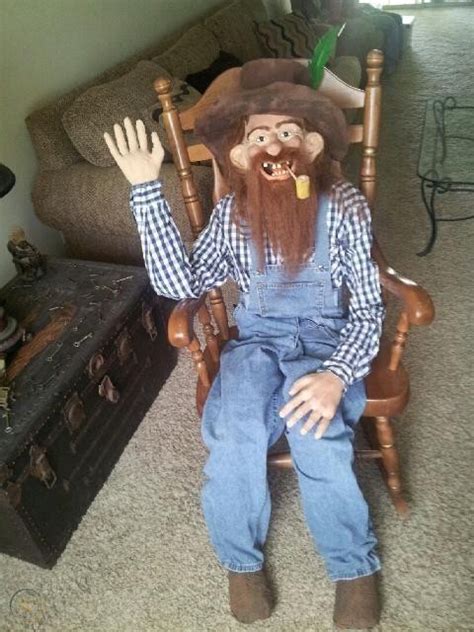 Hillbilly Funny Bubba Lifesize Redneck Hat Man Beard Party Dummy Doll