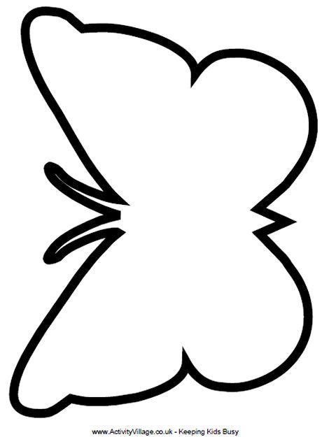 butterfly template  butterfly template butterfly coloring page