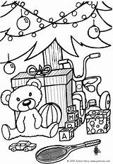 Geschenke Spalvinimui Kerstboom Weihnachtsbaum Kalediniai Cadeautjes Paveiksliukai Natale Colorare Regali Malvorlage Cadouri Ausmalbilder Schoolplaten Disegni Immagini árboles Colorat sketch template