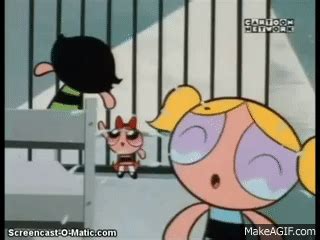 powerpuff girls bubbles crying gif goimages county