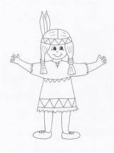 Indiani Bambini Indiano Disegni Accoglienza Tribu Penna Laboratorio Manipolazione Schede Lucente Vestito Incollano Colorano Mariangela Maestra sketch template