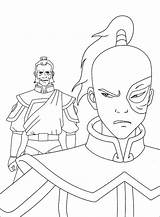 Zuko Admiral Zhao Prince Coloring Game Print sketch template
