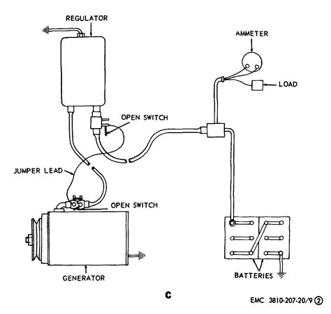 wiring diagram  alternator  external regulator