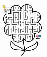 Maze Mazes Doolhof Labirinto Labyrinths Lente Labyrinthe Labirinti Worksheets Printactivities Puzzel Labirint Educational Worksheet Puzzles Puzzels Bloem Strani Colorat Autistic sketch template
