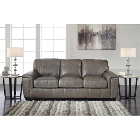 ashley furniture donnell granite queen sofa sleeper