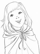 Coloring Pages Megan sketch template