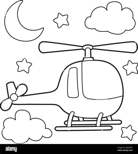 coloring pages helicopters
