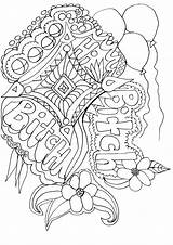 Coloring Pages Cuss Words Word Printable Awesome Adult Getdrawings Getcolorings Color sketch template