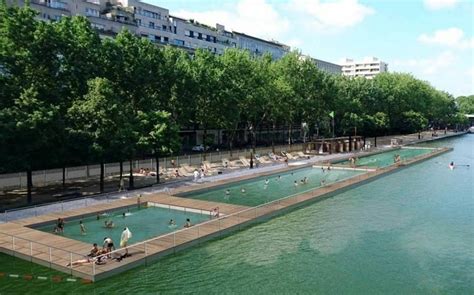 paris opens its first ever public swimming pools archdaily