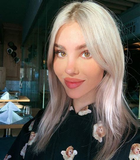 Maria Domark Blond Hairstyle Cute Face Natural Lips Best Maria