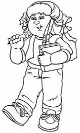 Coloring Cabbage Patch Pages Chris Brown Getcolorings Color Kids sketch template