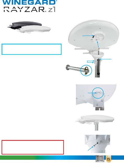 winegard rayzar  rz  antenna installation manual  viewdownload