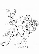 Lola Pernalonga Apaixonados Looney Tunes Desenho Colorear Tudodesenhos sketch template