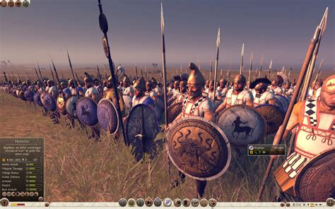 hoplites macedon total war rome ii royal military academy