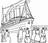 Titanic Coloring Pages sketch template