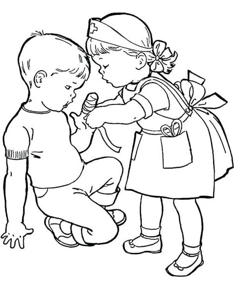 kind coloring page  printable coloring pages  kids