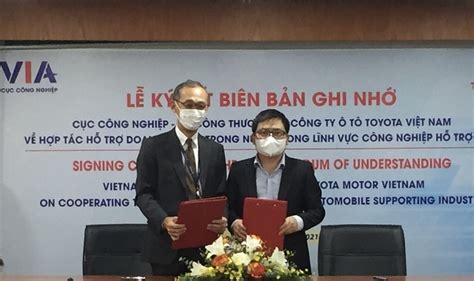 toyota supports vietnam manufacturing auto parts