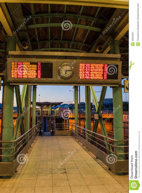 entrance  train station stock image image  monitor