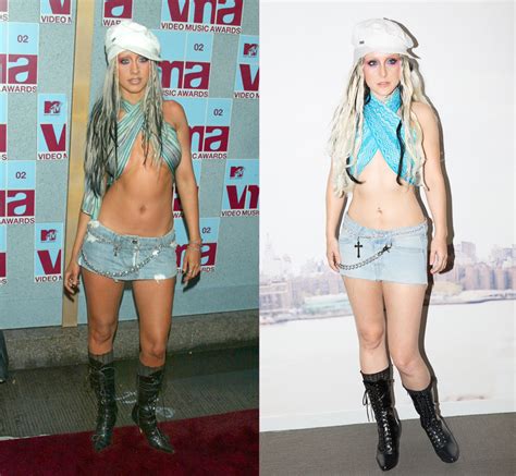 I Dressed Like Christina Aguilera Christina Aguilera S