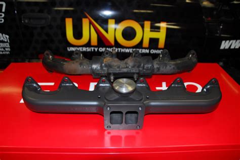 billet cummins exhaust manifold