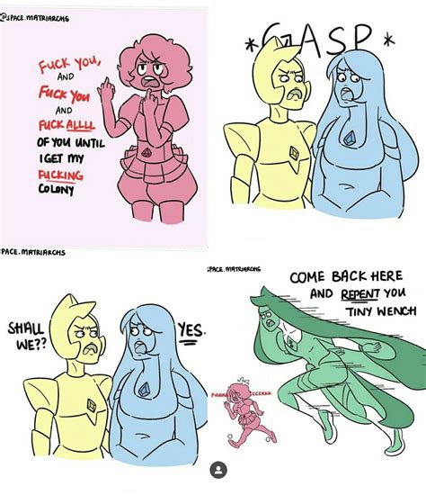 Pink Yellow And Blue Diamond Steven Universe Steven Universe Memes